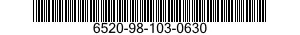 6520-98-103-0630  6520981030630 981030630