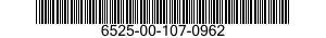 6525-00-107-0962  6525001070962 001070962