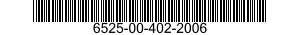 6525-00-402-2006  6525004022006 004022006