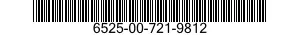 6525-00-721-9812  6525007219812 007219812
