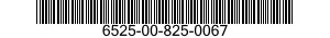 6525-00-825-0067  6525008250067 008250067