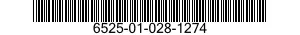 6525-01-028-1274  6525010281274 010281274