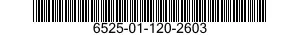 6525-01-120-2603  6525011202603 011202603