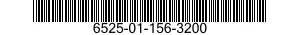 6525-01-156-3200  6525011563200 011563200