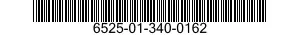 6525-01-340-0162  6525013400162 013400162