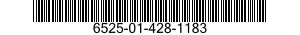 6525-01-428-1183 PROCESSING MACHINE,RADIOGRAPHIC FILM,AUTOMATIC 6525014281183 014281183