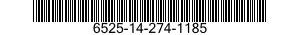 6525-14-274-1185  6525142741185 142741185