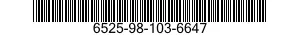 6525-98-103-6647 TUBE STAND UNIT,MEDICAL X-RAY APPARATUS 6525981036647 981036647