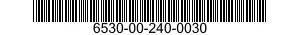 6530-00-240-0030  6530002400030 002400030