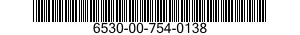 6530-00-754-0138  6530007540138 007540138