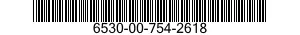 6530-00-754-2618  6530007542618 007542618