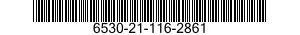 6530-21-116-2861  6530211162861 211162861