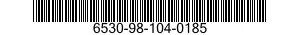 6530-98-104-0185  6530981040185 981040185