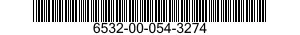6532-00-054-3274  6532000543274 000543274