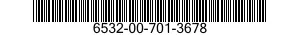 6532-00-701-3678  6532007013678 007013678