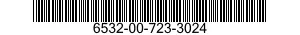 6532-00-723-3024  6532007233024 007233024