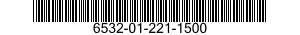 6532-01-221-1500  6532012211500 012211500