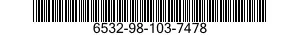 6532-98-103-7478  6532981037478 981037478