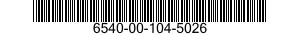 6540-00-104-5026  6540001045026 001045026