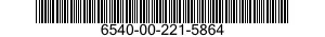 6540-00-221-5864  6540002215864 002215864