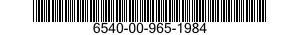 6540-00-965-1984  6540009651984 009651984