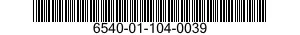 6540-01-104-0039  6540011040039 011040039
