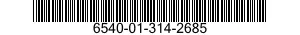 6540-01-314-2685  6540013142685 013142685