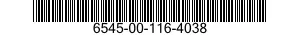 6545-00-116-4038  6545001164038 001164038