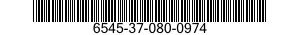 6545-37-080-0974  6545370800974 370800974