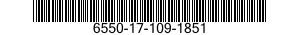 6550-17-109-1851 POTASSIUM HYDROXIDE SOLUTION 6550171091851 171091851