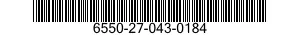 6550-27-043-0184 REFERENCE STANDARD SET,CHLORIDE,POTASSIUM,AND SODIUM 6550270430184 270430184