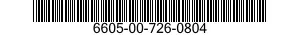 6605-00-726-0804  6605007260804 007260804