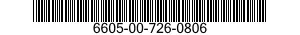 6605-00-726-0806  6605007260806 007260806