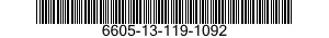 6605-13-119-1092 SENSOR,SPEED LOG,ELECTROMAGNETIC 6605131191092 131191092