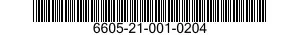 6605-21-001-0204  6605210010204 210010204
