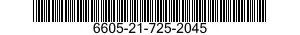 6605-21-725-2045 COMPASS,MAGNETIC,UNMOUNTED 6605217252045 217252045