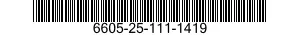 6605-25-111-1419  6605251111419 251111419