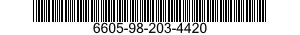 6605-98-203-4420 BRUSH BLOCK ASSEMBL 6605982034420 982034420