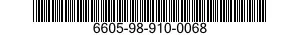 6605-98-910-0068 WINDOW,COMPASS 6605989100068 989100068