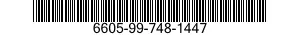 6605-99-748-1447 LABEL 6605997481447 997481447