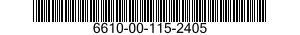 6610-00-115-2405 ALTIMETER,ENCODER 6610001152405 001152405