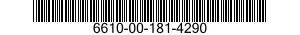6610-00-181-4290  6610001814290 001814290