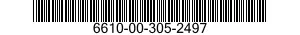 6610-00-305-2497  6610003052497 003052497