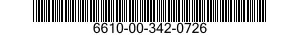 6610-00-342-0726  6610003420726 003420726