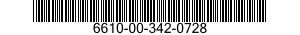 6610-00-342-0728  6610003420728 003420728