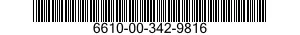 6610-00-342-9816  6610003429816 003429816