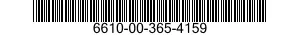 6610-00-365-4159  6610003654159 003654159