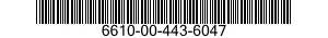 6610-00-443-6047  6610004436047 004436047