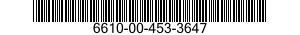 6610-00-453-3647  6610004533647 004533647