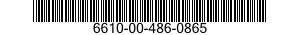6610-00-486-0865  6610004860865 004860865